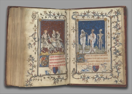 met-cloisters: The Prayer Book of Bonne of Luxembourg, Duchess of Normandy by Jean Le Noir, The Cloi