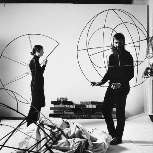 thegreatinthesmall:  Ugo Mulas. Michelangelo e Maria Pistoletto,