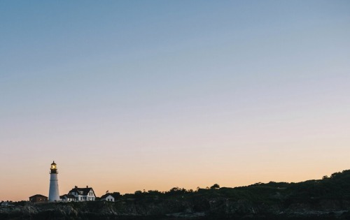 boat view | portland head light | cape elizabeth