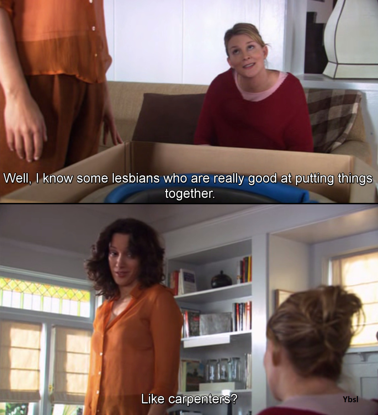 ybsl:  The L Word- Season 2- Best moments Ybsl  sassy tina