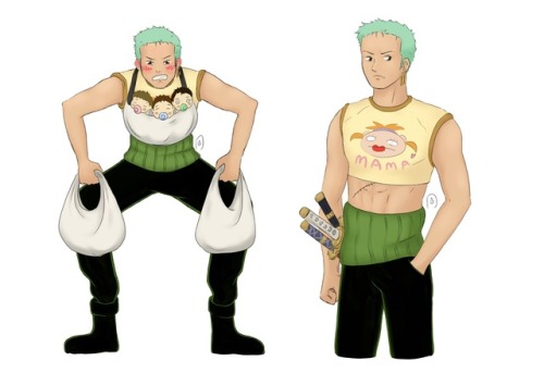 My friend warned me about episode 318, but that didn’t stop me from loving this dumb shirt on zoro.