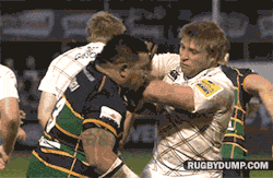Maketotaldestroyx:  Officialrugbydump:  The Salesi Ma’afu Punch On Tom Youngs,