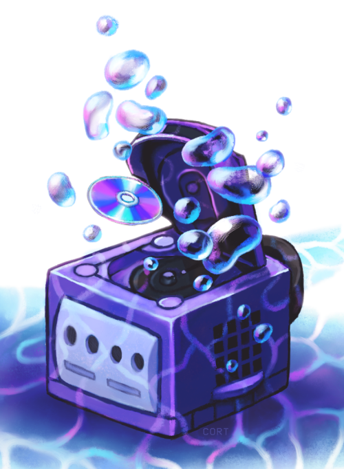 cort3d:dolphin The beloved GameCube is now 20 once again and I’m here to show appreciation for