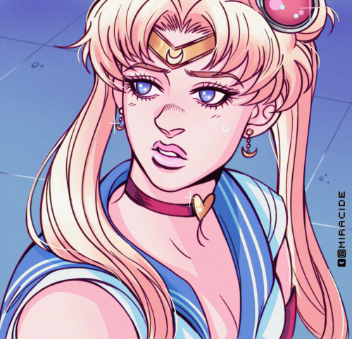 miracide: I did the sailormoonredraw thing going around twitter!!! Original: