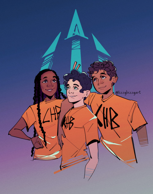 lizzybizzyart: THE TRIO IS HERE