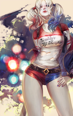 geekcomics:  Harley Quinn by  Phong Anh