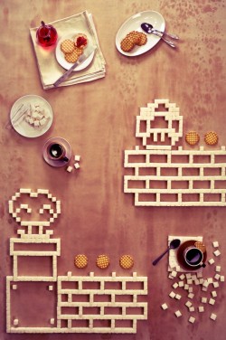 pxlbyte:  8-Bit Teatime by Dina Belenko