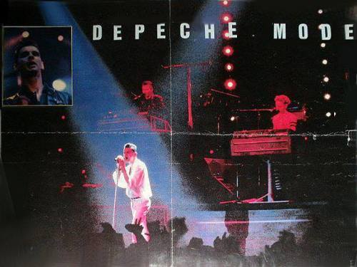 Depeche Mode at Werner-Seelenbinder-Halle, March 7.1988 East Berlin, East Germany