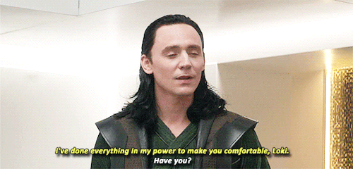 lokihiddleston: Frigga: “The books I sent, do they not interest you?” Loki: “Is th