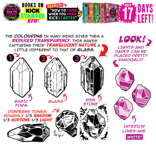 GEMS and HAND POSES! 17 DAYS LEFT until my tutorials books COMPLETELY SELL OUT! My set of 200-page T