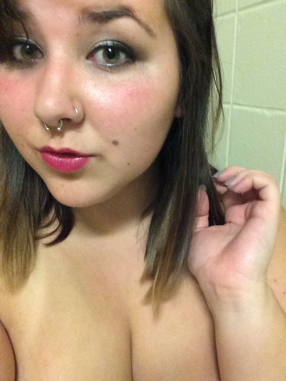 staythenighttwithmee:  And here are tit pics. Top two while drunk the rest the next