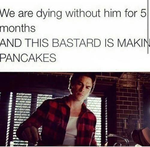 theeskyisthelimit:  And all along he was making pancakes!