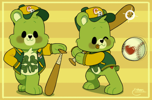 Good Luck Bear based on the 2005 Celebration Collection Baseball Good Luck Bear plush.
