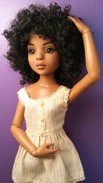 fuckyeahdollsofcolor:  All Natural Lizette (Spice) by WakeUpFrankie on Flickr. Tonner