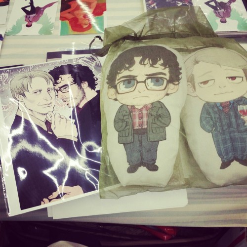 feyuca:  looks at my life looks at my choices thank reapersun for selling these beautiful hannibals and wills to me #noregrets