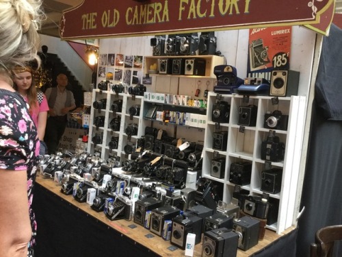 grimreaperblog:@ahzrukahl Camden has some vintage camera stalls.