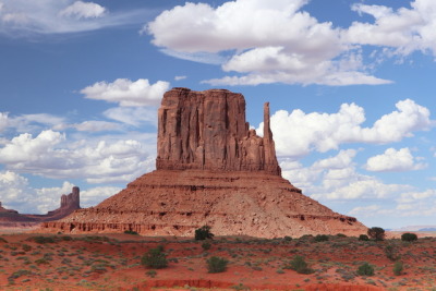 Monument Valley, Mountain Detail, United States