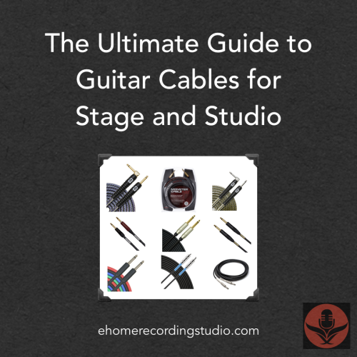 ehrstudio:    The Ultimate Guide to Guitar Cables for Stage and Studio http://ehomerecordingstudio.com/best-guitar-cables/  