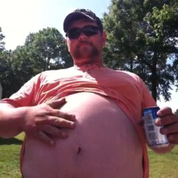 schlago:  nova283:  Have another beer. It will make that gut bigger and better!  Super round belly nice