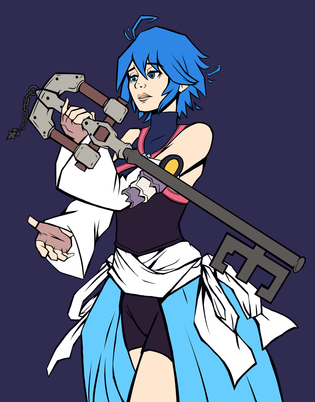 patmakesart:  Aqua deserves to be safe and happy 😭 I also included some of the