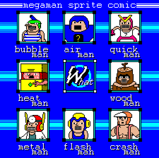 megaman sprite game