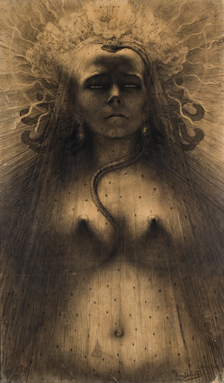 L'Idole de la Perversité (1891) - Jean Delville