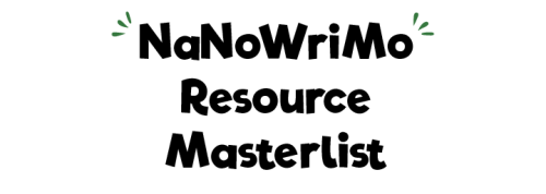 52prompts: So, I know a lot of people are going to be doing NaNoWriMo this year and I thought it wou