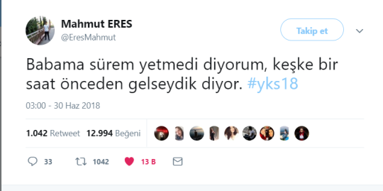 GELENEKSEL 2018 YKS TWEETLERİ