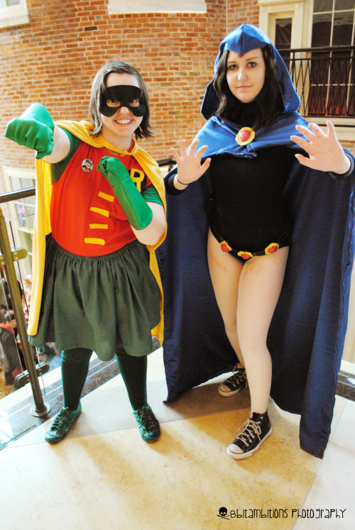 Zenkaikon 2013 | Nikon D3000 | Photoshop CS5 | Characters: Rule 63 Robin and Raven | Cosplayers: Rac