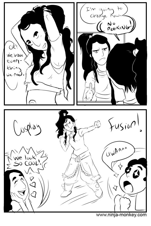 when-extremes-meet: ninjamonkeystudios: Steven Universe – Stevonnie ComicHad a little time las