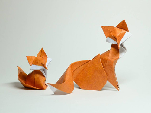 awesome-picz:Stunning Works Of Origami Art To Celebrate World Origami Day.