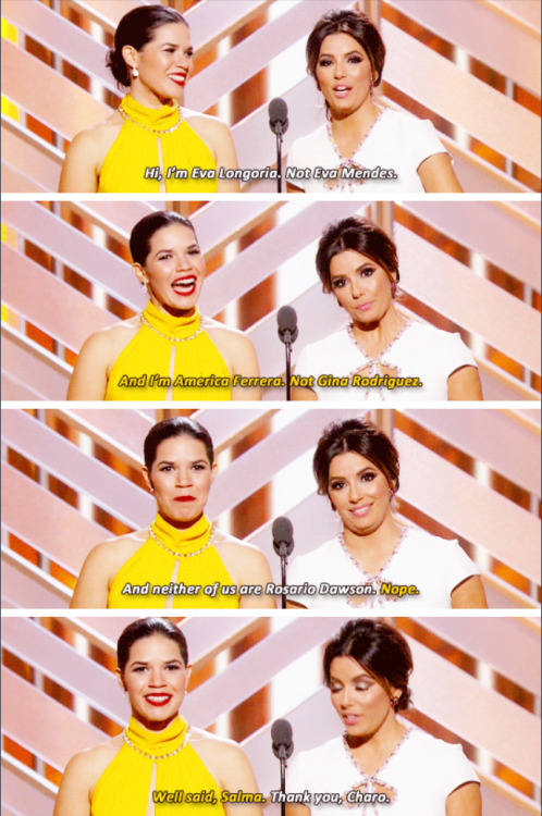 xelamanrique318:  I’m so glad that the 2016 Golden Globes became the year where no POC gave a 