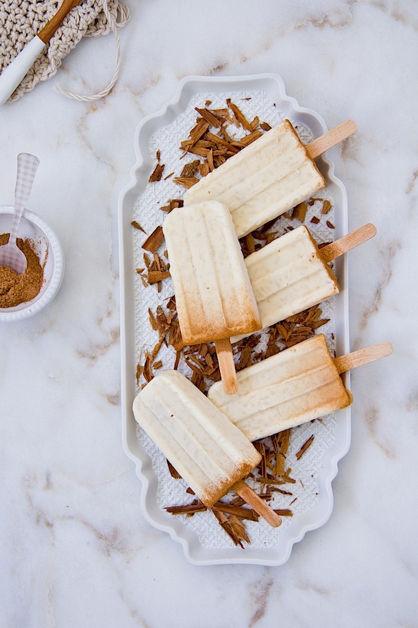 thecakebar:  Rice Pudding Popsicles How interesting…. these are rice pudding frozen