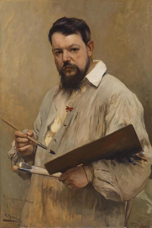 José Jiménez Aranda (Spanish, 1837-1903) - The Painter Joaquín Sorolla, 1901