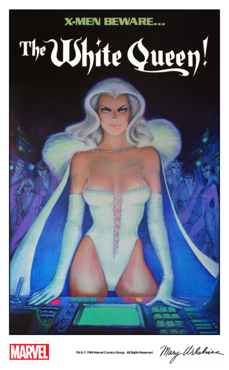 themarvelproject:X-Men Beware… The White Queen! Emma Frost and the Hellions in a Marvel Press