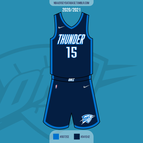 Nike Earned Edition Jersey: Oklahoma City Thunder