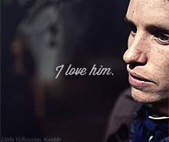 all-things-eddieredmayne:  I love him, I love him, I love him, but only on my own.
