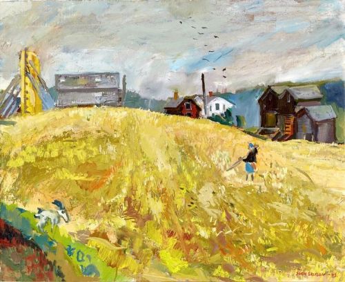 Mjölfält - Grain Field  -  Sven Erixson 1943