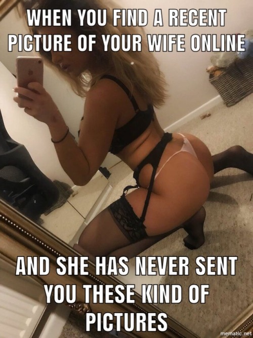 @slutwifeworld Surfing through your favorite blogs, you bump into this picture. You recognize the gi