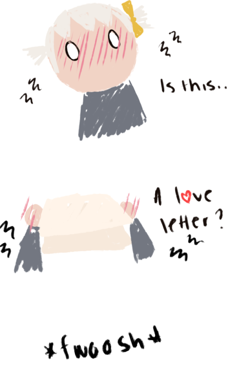 m-labeau:why are you blushing you dumb bird