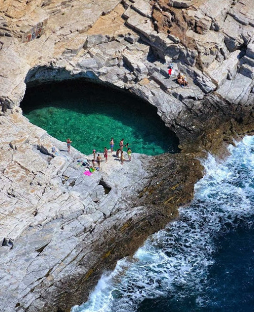  This is my Greece | Amazing natural pool Giola, a secluded lagoon near the village of Astris on the