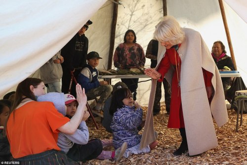 The Duchess of Cornwall visits Kaw Tay Whee School, Yellowknife, Canada, 19.05.2022