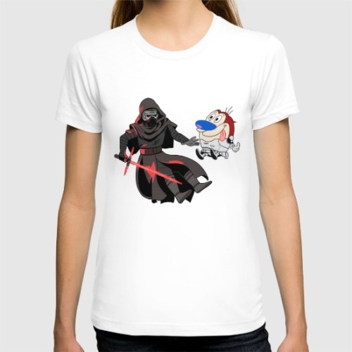 Don’t know what to wear to the Star Wars showing? Why not get my Kylo Ren and Stimpy Shirt? 