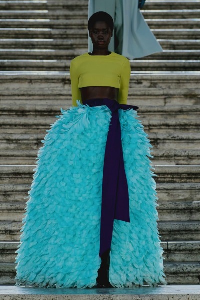 modelsof-color:Adit Priscilla at Valentino Couture Fall 2022
