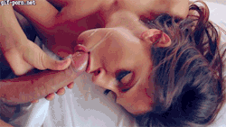 mrgreensporn:  Feeding semen… lovely!