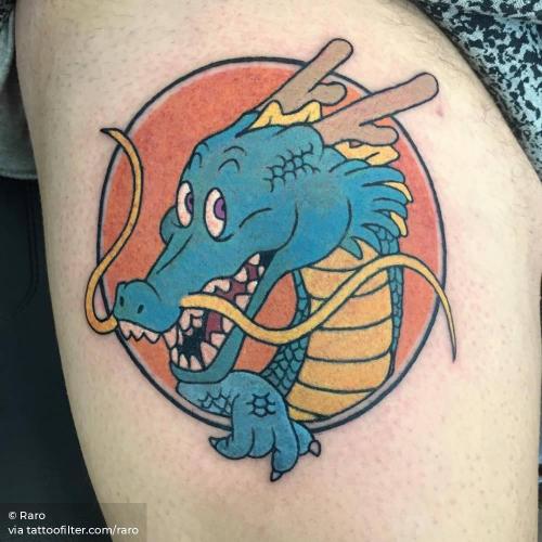 By Raro, done in Madrid. http://ttoo.co/p/35552 animated tv series;anime;cartoon;comic;dragon ball z;dragon;facebook;film and book;japanese culture;japanese manga;medium size;mythology;patriotic;raro;thigh;tv series;twitter