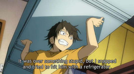 signs described in an anime screenshot
