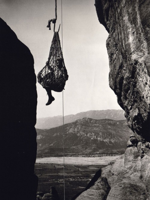 Area of Meteora, Greece by Fred Boissonnas (1903-1930) 