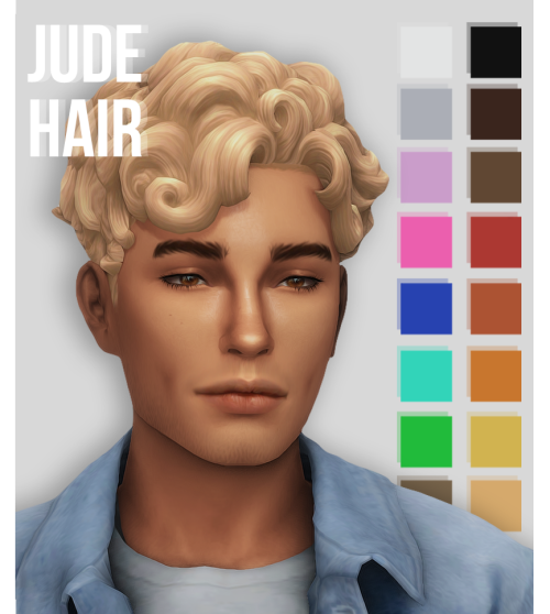 okruee:jude haira simple edit of a hair from tiny living w/ a little more volume and shaved sidesinf