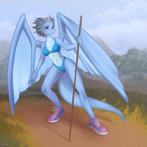 Semi-Bared HikingShe&rsquo;s into it~ Commission by Kand of FuraffinityPosted using PostyBirb